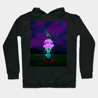 Peacock Egg Sitter Hoodie